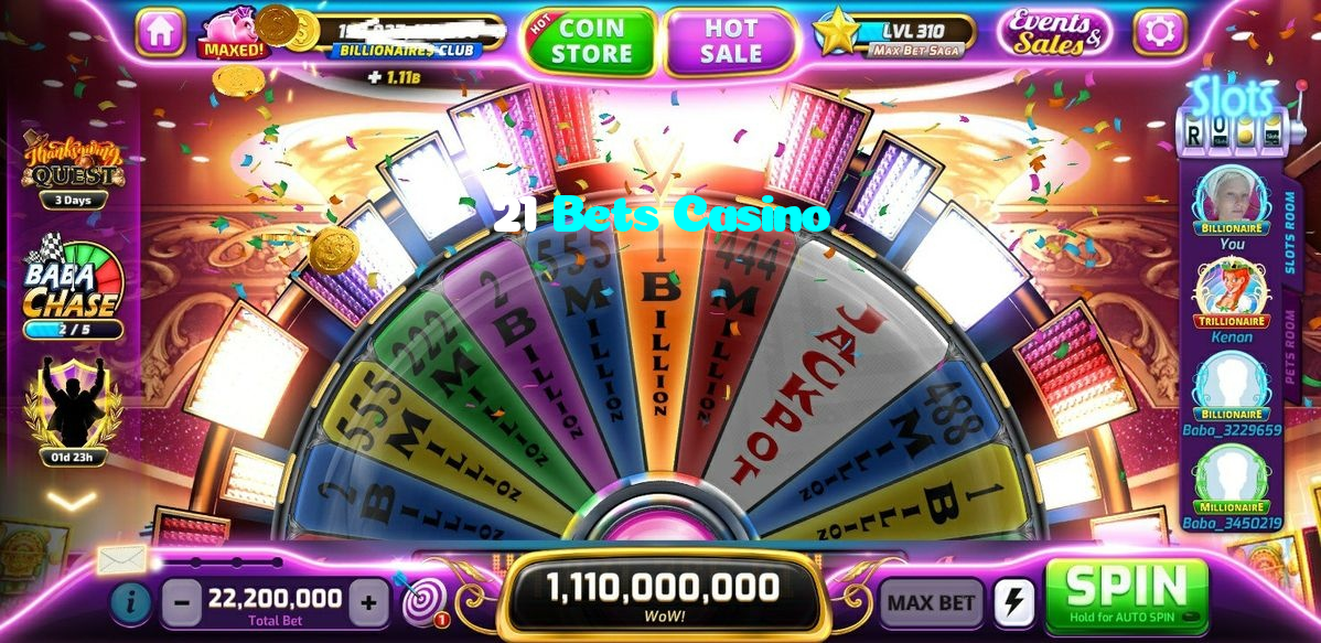 21 Bets Casino casino presented on mobile device in Pakistan with slots and live games